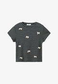 Mango ADULT - Print T-shirt - royal blue