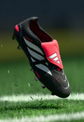 adidas Performance PREDATOR LEAGUE FOLD-OVER TONGUE ARTIFICIAL GROUND FOOTBALL  - Football boots artificial grass - core black/footwear white/lucid red