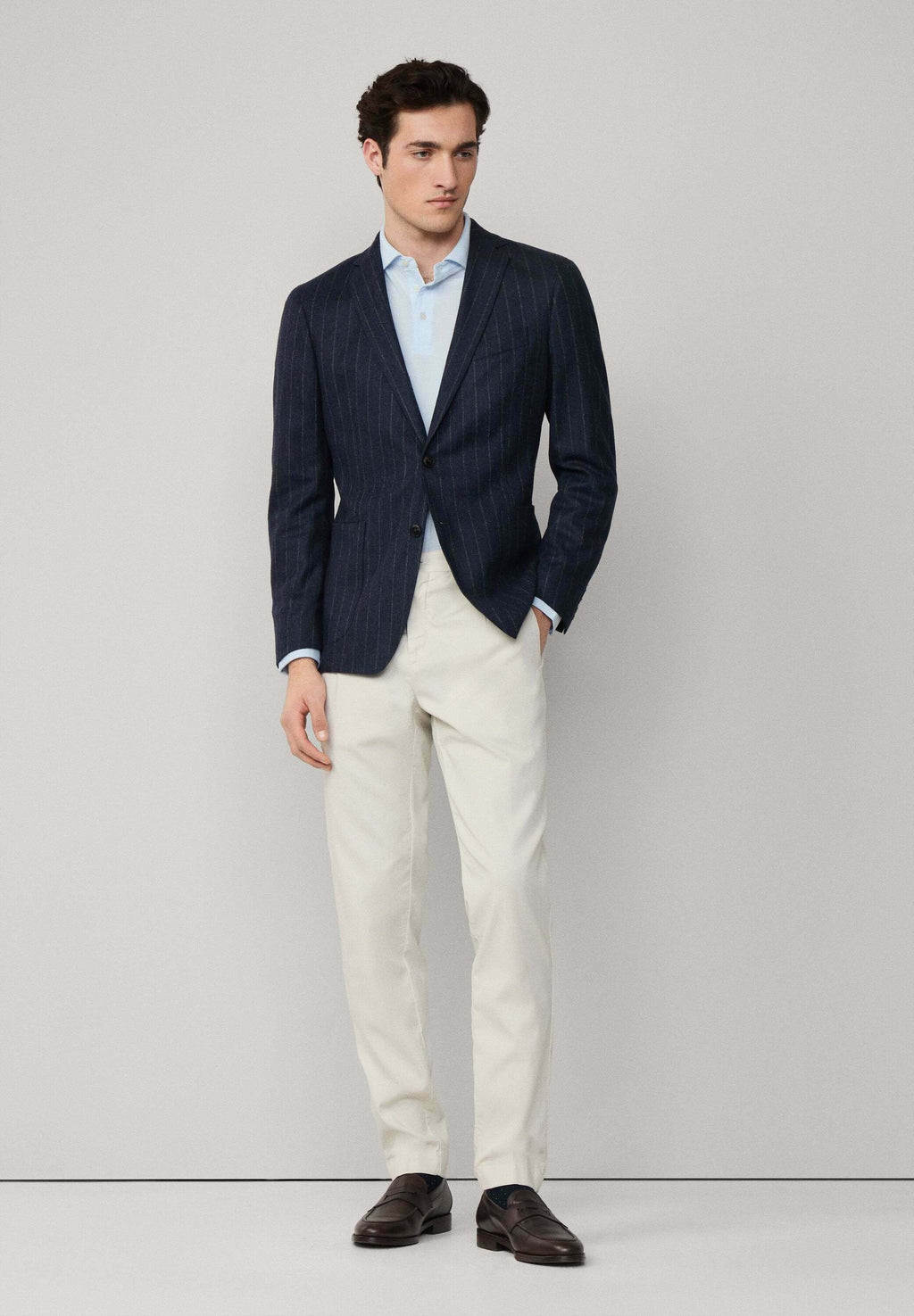 Hackett London FLAN CHALK STRIPE