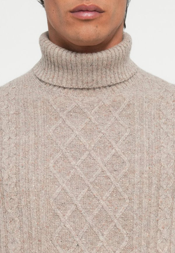 Selected Turtleneck Wool Blend