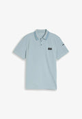 TOM TAILOR DETAILED - Polo shirt - blue white two tone