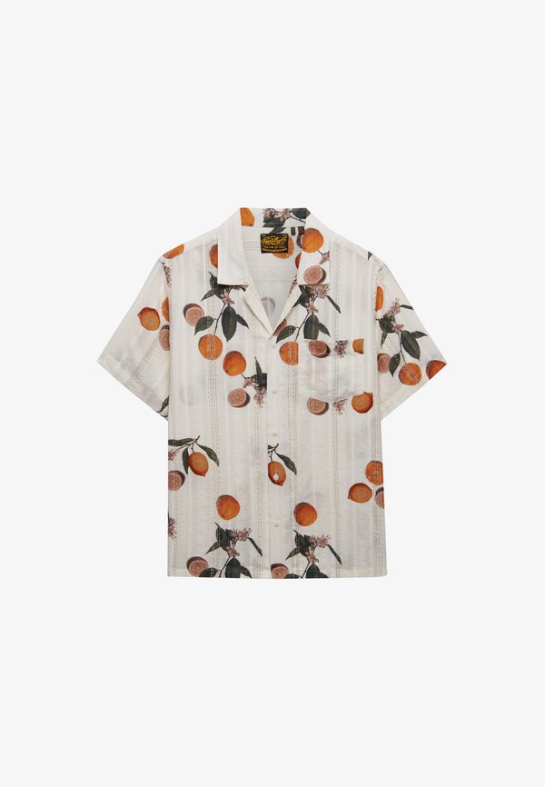 Superdry & Co SUPERDRY BEACH PRINTED SHORT SLEEVE SHIRT.. - Beach accessory - citrus cream print