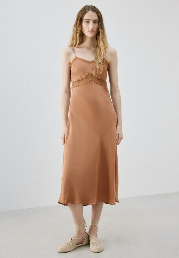 Mango Maxi dress - copper
