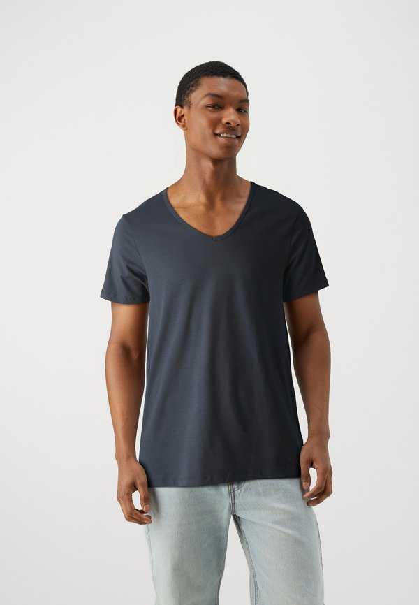 Levi's® MEN V-NECK 2 PACK - Undershirt - jet black