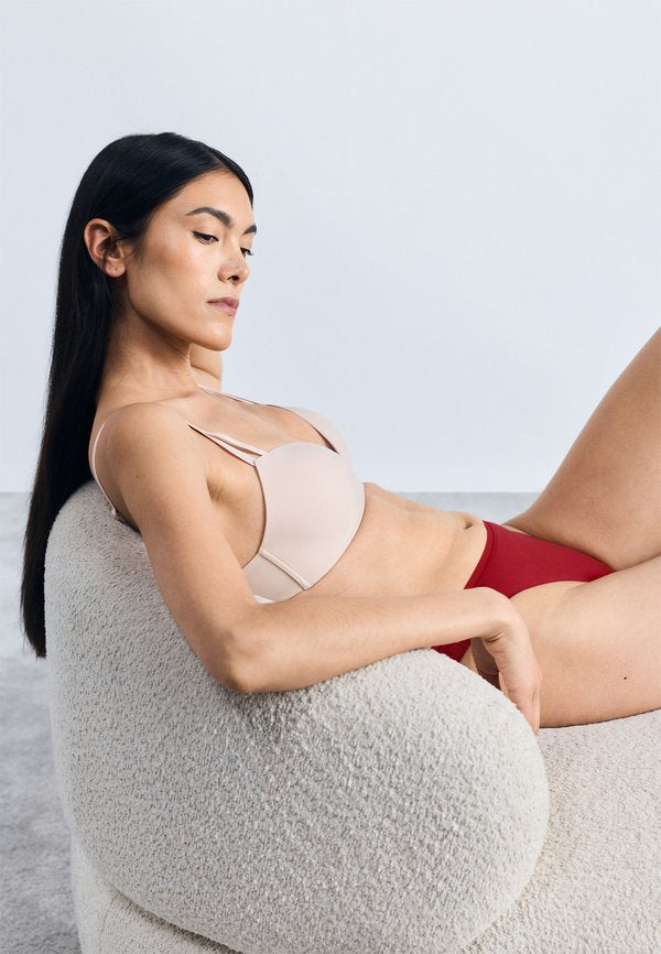 Calvin Klein Underwear THONG PERFECTLY FIT - Thong - red stamp