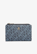 Tommy Hilfiger HILFIGER ICON TH MONOPLAY BIFOLD WALLET - Wallet - blue mix