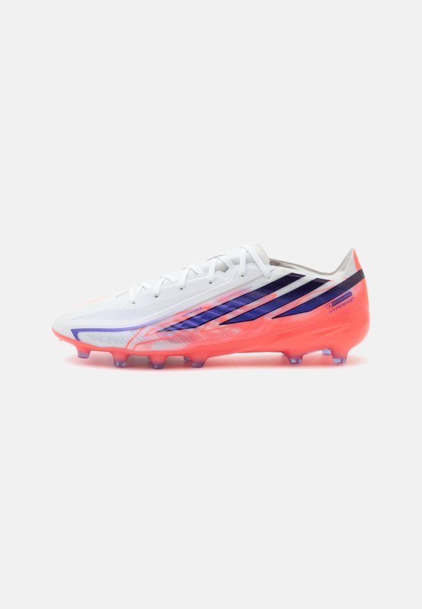adidas Performance F50 HYPERFAST PRO AG - Football boots artificial grass - footwear white/solar purple/solar turbo