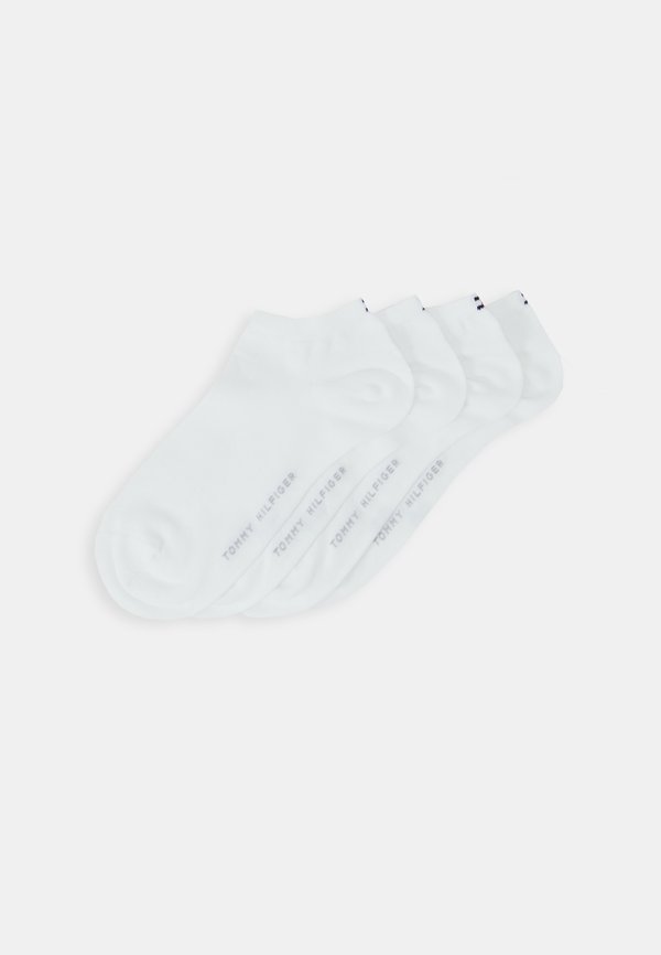 Tommy Hilfiger WOMEN SNEAKER 4 PACK - Sneaker socks - white