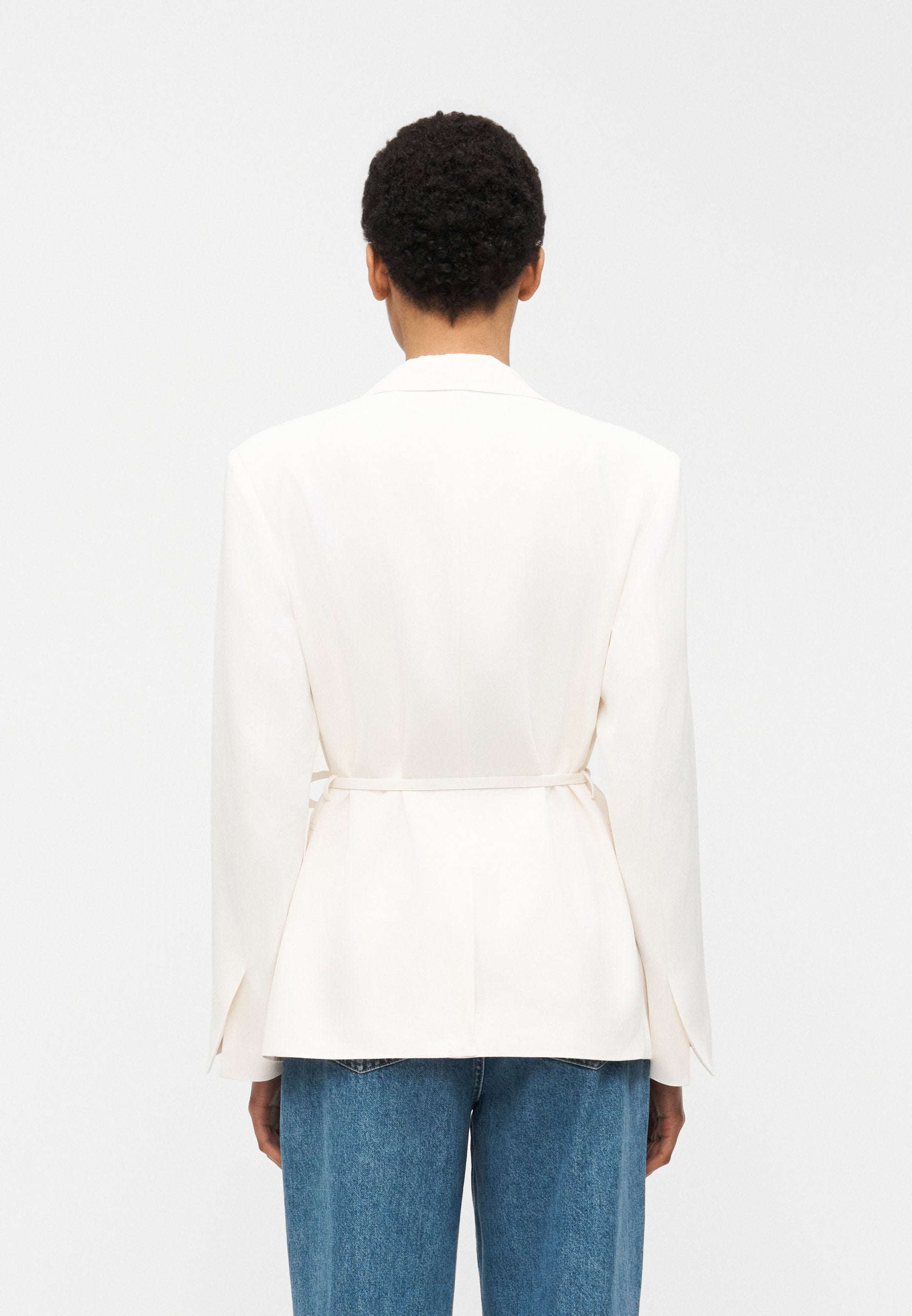 Selected Oversized belted