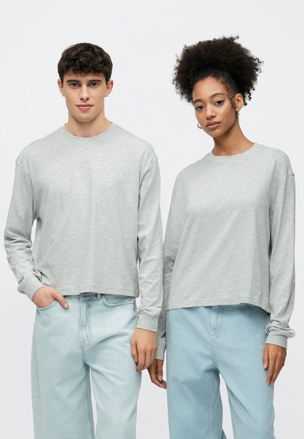 YOURTURN 2PACK BOXY FIT LONGE SLEEVED