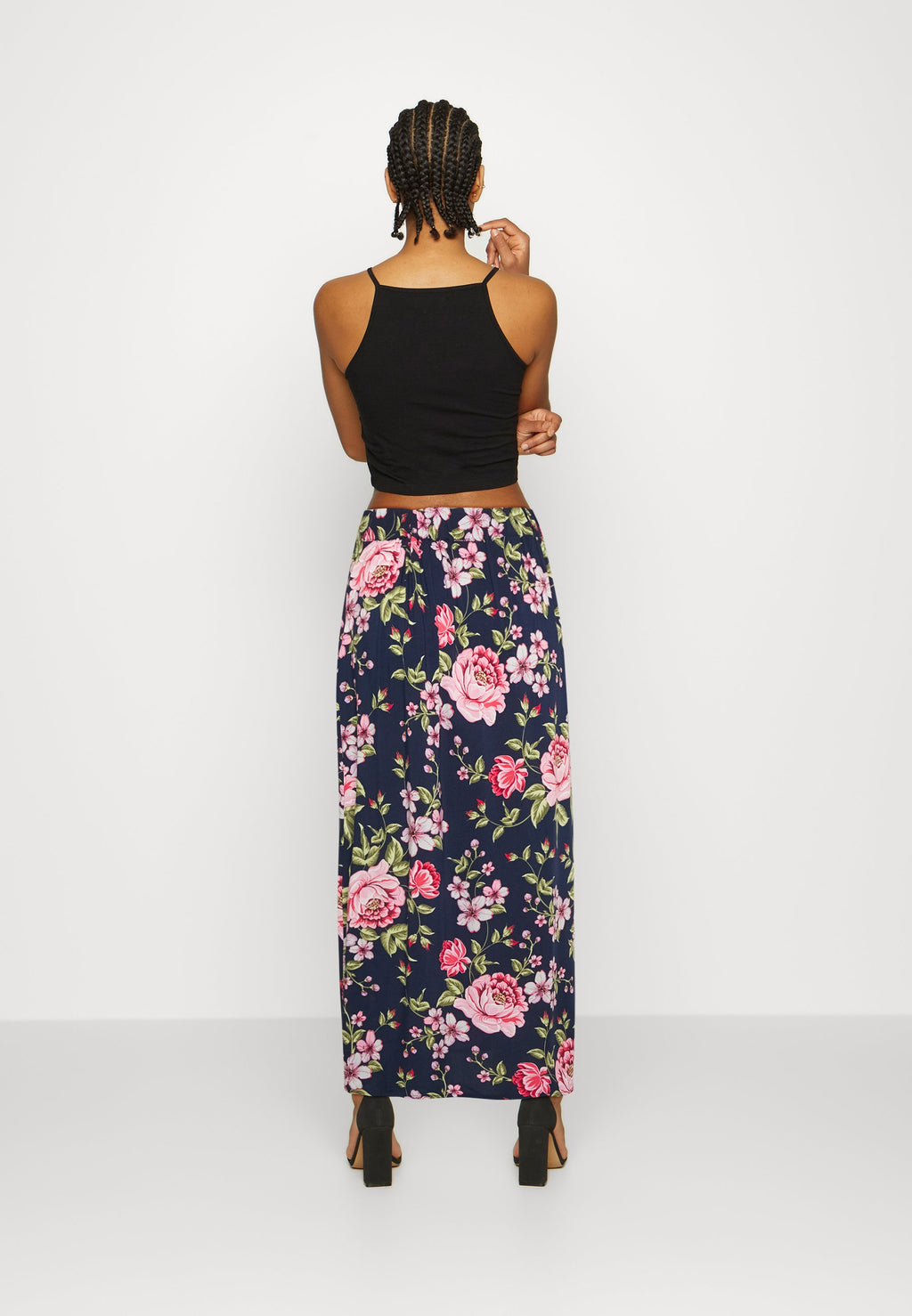 VILA VILANA MIDI SLIT SKIRT