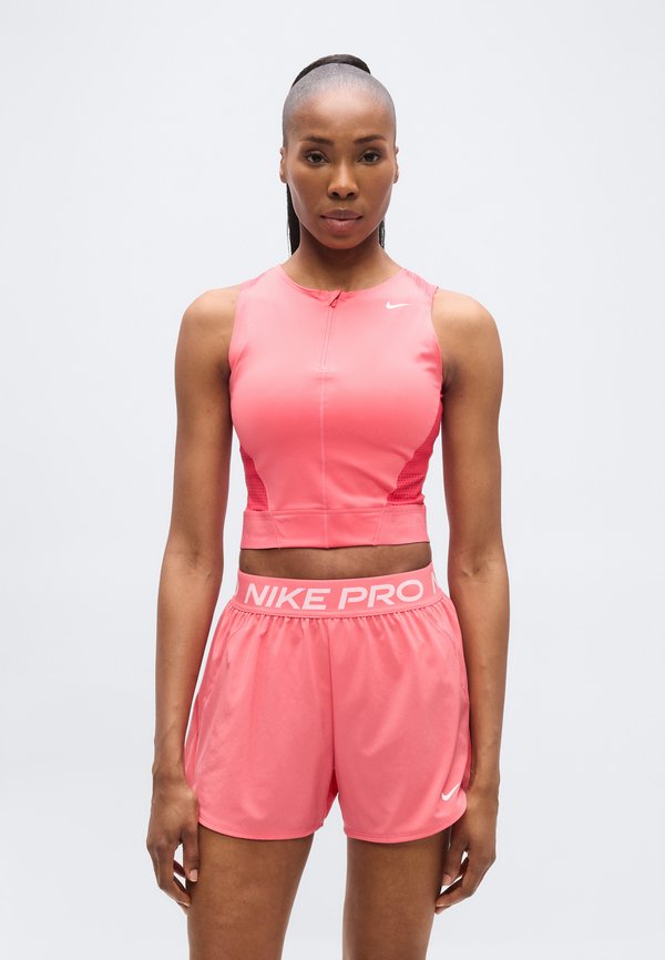 Nike Performance TANK - Top - sea coral/bleached coral/white