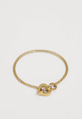 Tommy Hilfiger TOGGLE HEART - Bracelet - gold-coloured