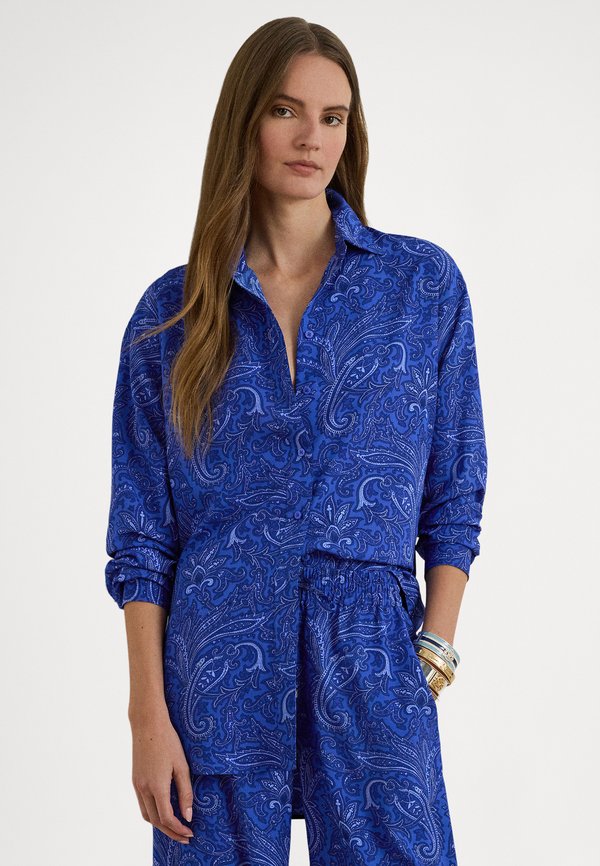 Lauren Ralph Lauren RELAXED FIT PAISLEY CREPE SHIRT