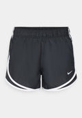 Nike Performance TEMPO SHORT - Sports shorts - black/white/reflective silver-coloured