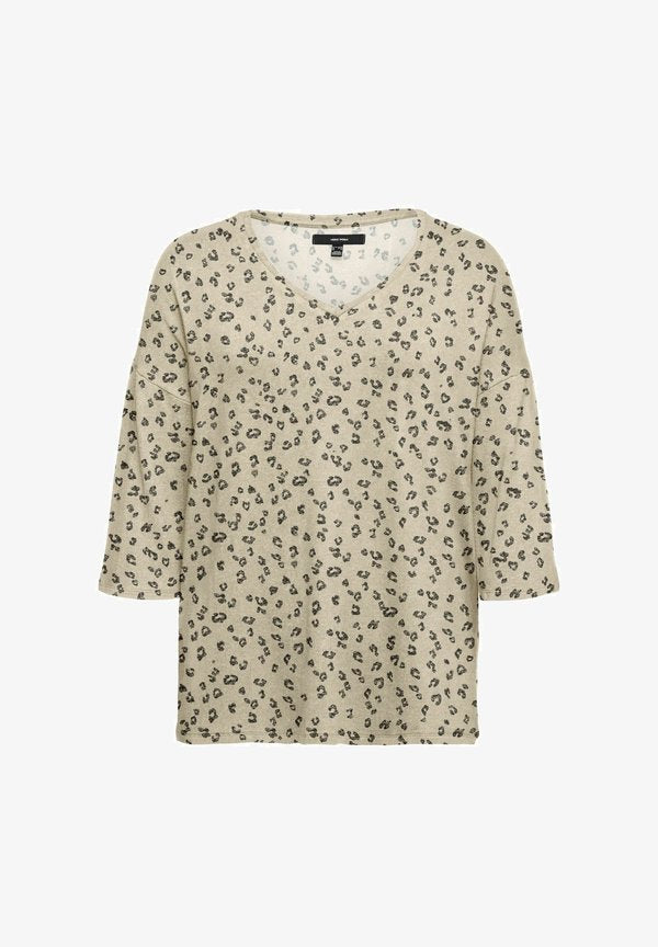 Vero Moda Curve Knitted VMCBRIANNAMIX Knitted - Jumper - silver mink