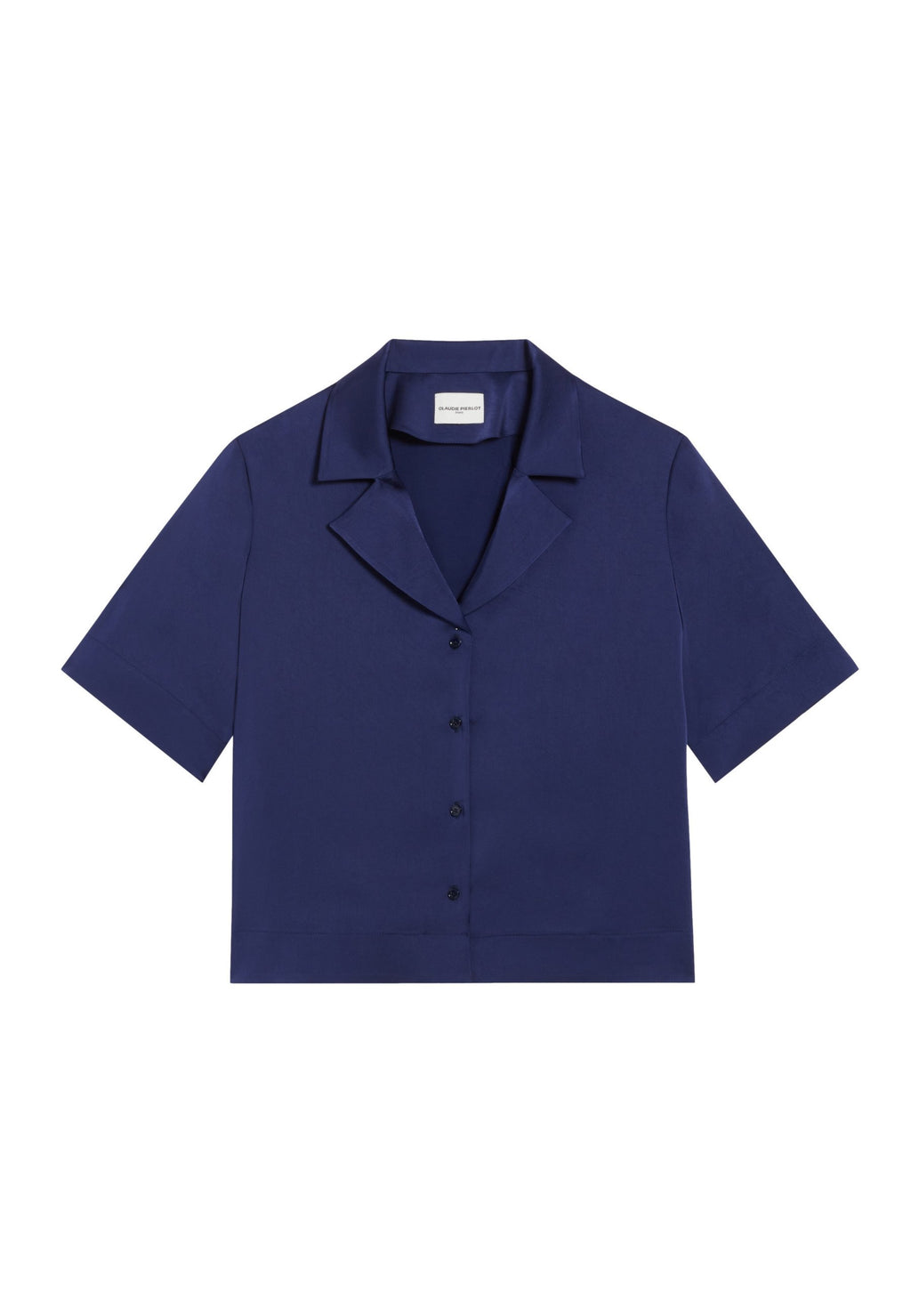 Claudie Pierlot CHEMISE FLUIDE MANCHES COURTES