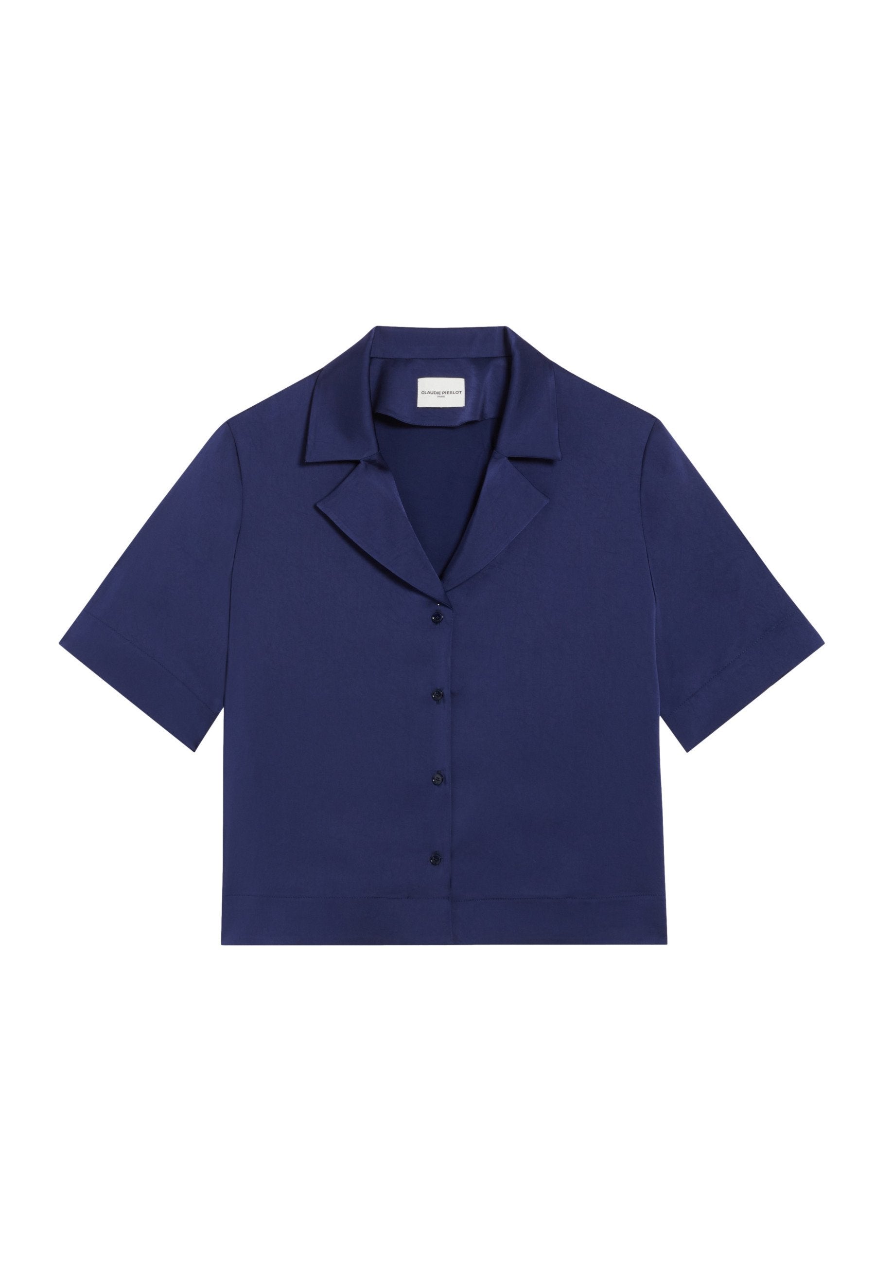 Claudie Pierlot CHEMISE FLUIDE MANCHES COURTES