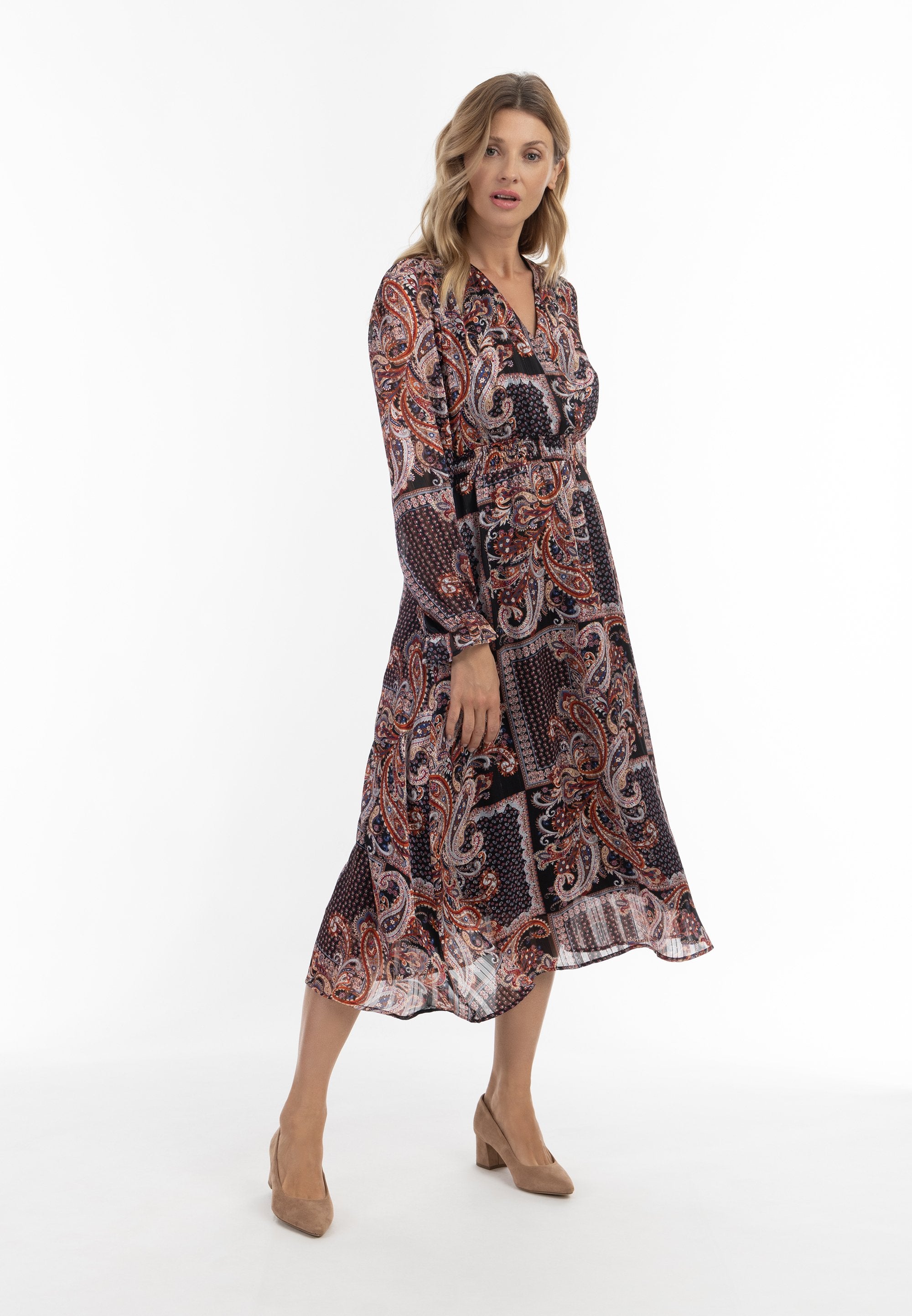 usha MIT PAISLEY PRINT NOWLES