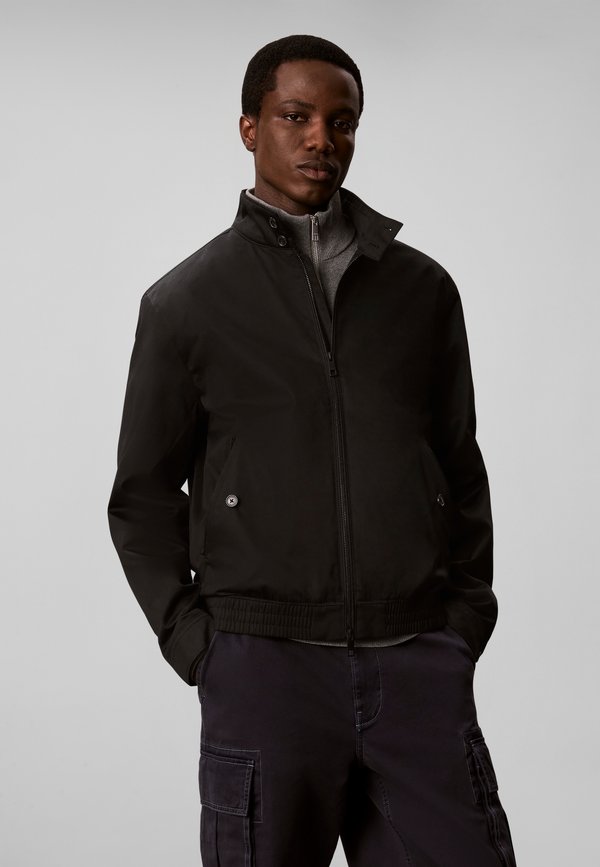 Calvin Klein HARRINGTON  - Bomber Jacket - black
