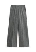 New Look JERSEY CHECKED WIDE LEG