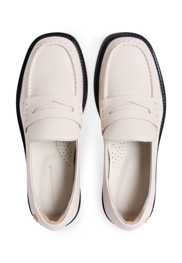Tommy Hilfiger LEATHER CHUNKY PENNY LOAFERS