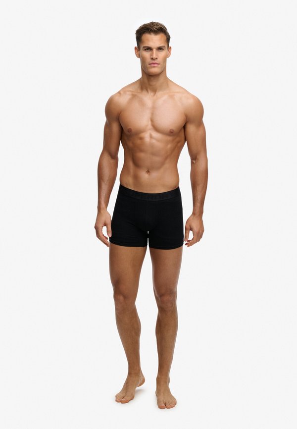 Superdry & Co M3110476A . 3 PACK - Boxer briefs - black black