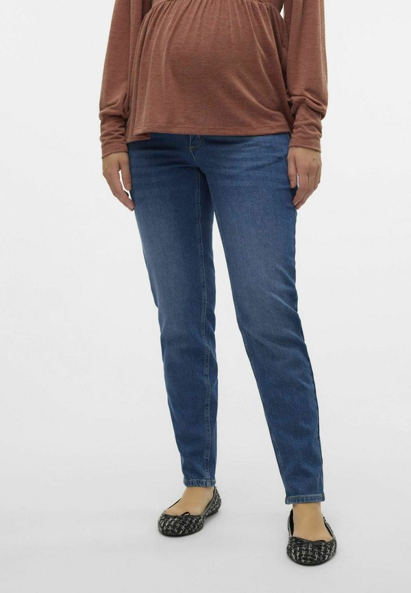 Vero Moda Maternity Mom fit - Mom Jeans - medium blue denim