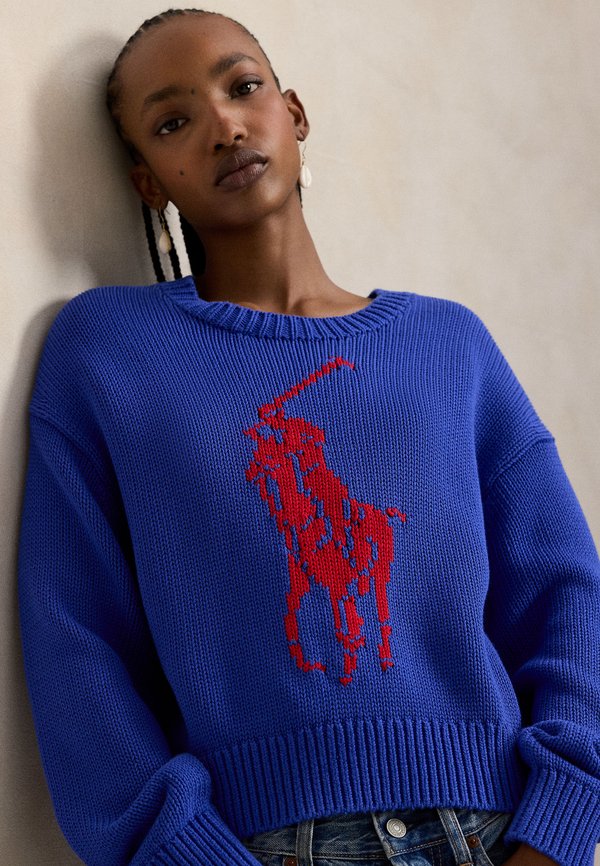 Polo Ralph Lauren BIG PONY COTTON CREWNECK SWEATER