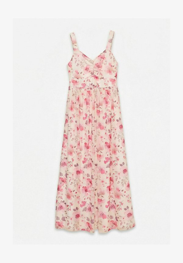 Vero Moda AWBLAIR Long - Maxi dress - coconut cream