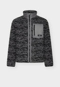 TOM TAILOR DENIM TEXTURE MIX TEDDY JACKET