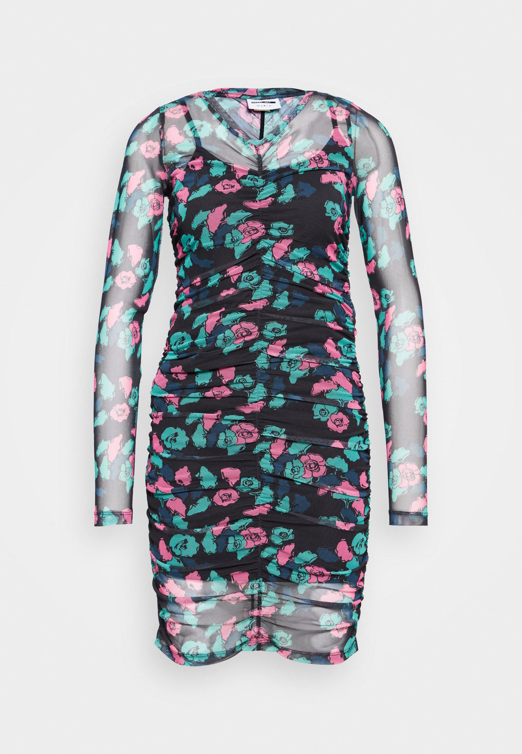 Noisy May NMLESLEY FRONT ROUCHING DRESS
