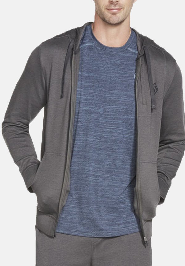Skechers Zip-up sweatshirt - grau