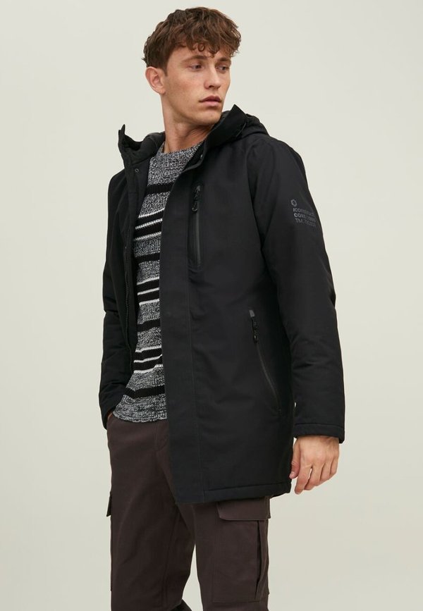 Jack & Jones JJNORTHPOINT Parka unifarben - Parka - black