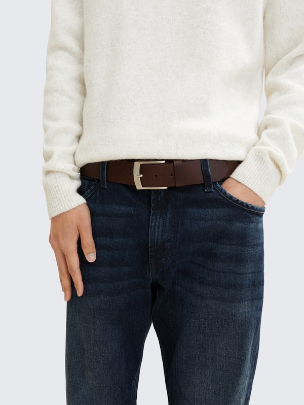 TOM TAILOR TTANDREW - Belt - brown uni