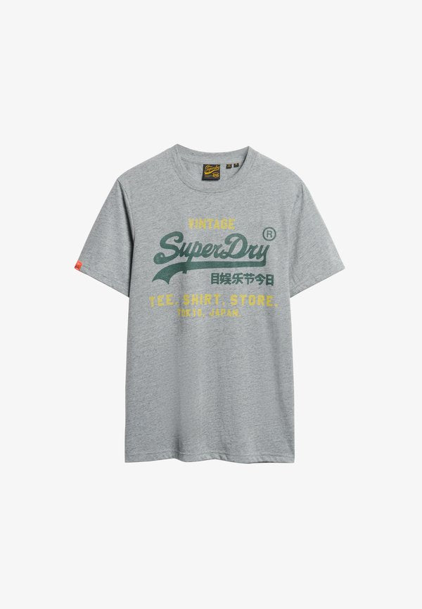 Superdry & Co VINTAGE LOGO - Print T-shirt - grau