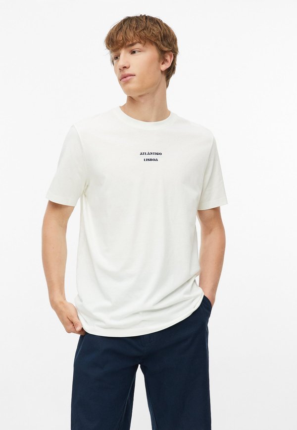 s.Oliver T-SHIRT - Basic T-shirt - ecru