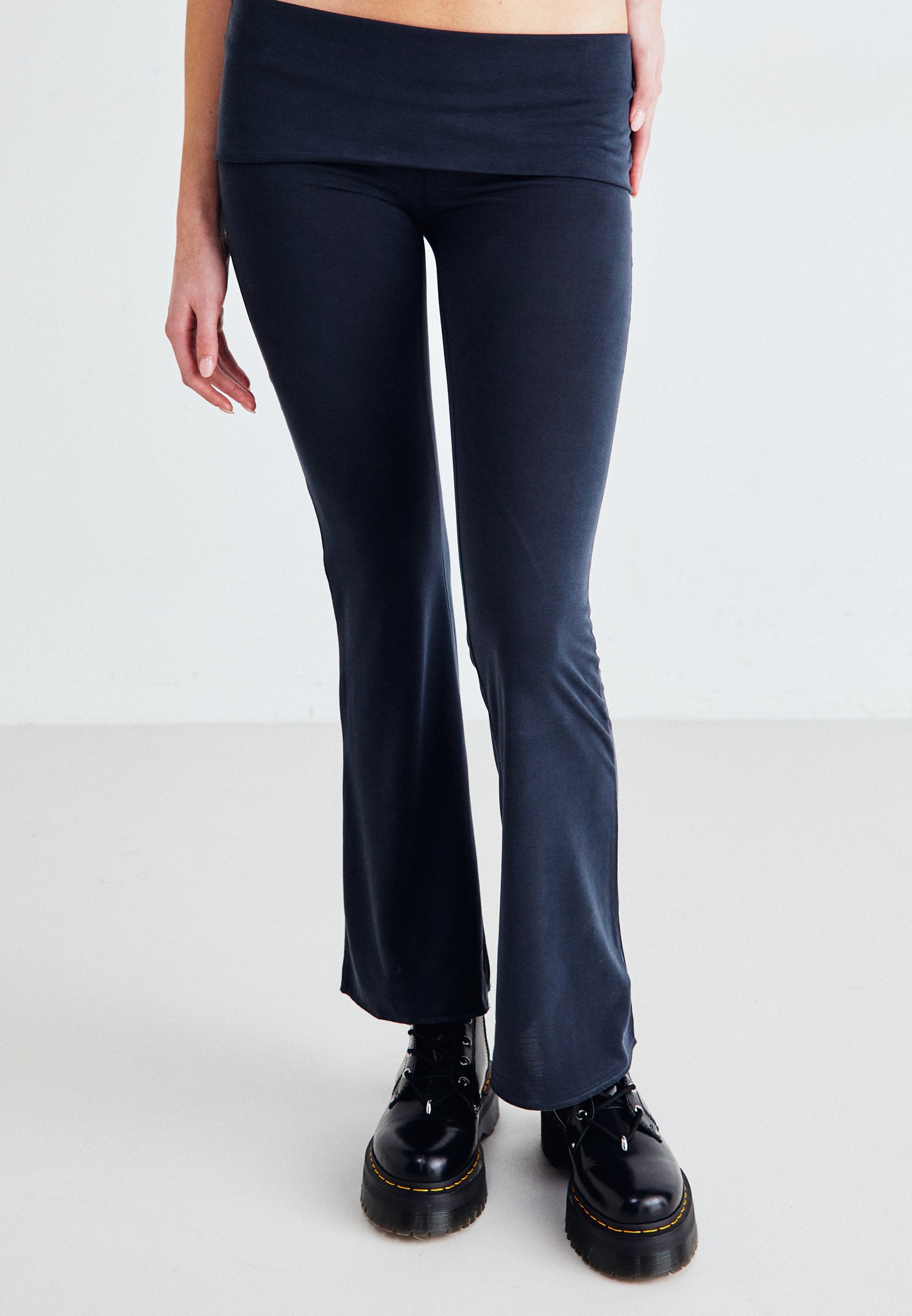 Jaded London FOLD OVER WAISTBAND TROUSERS