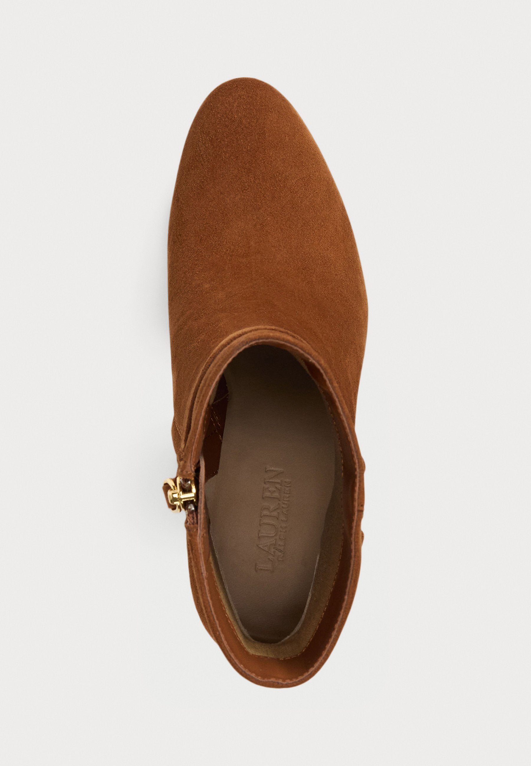 Lauren Ralph Lauren KELLIE SUEDE BOOTIE HEEL
