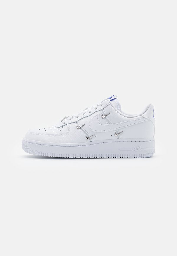 Nike Sportswear AIR FORCE 1 - Trainers - white/hyper royal/black
