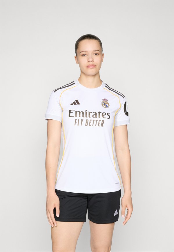 adidas Performance REAL MADRID 25/26 HOME JERSEY - Club wear - white