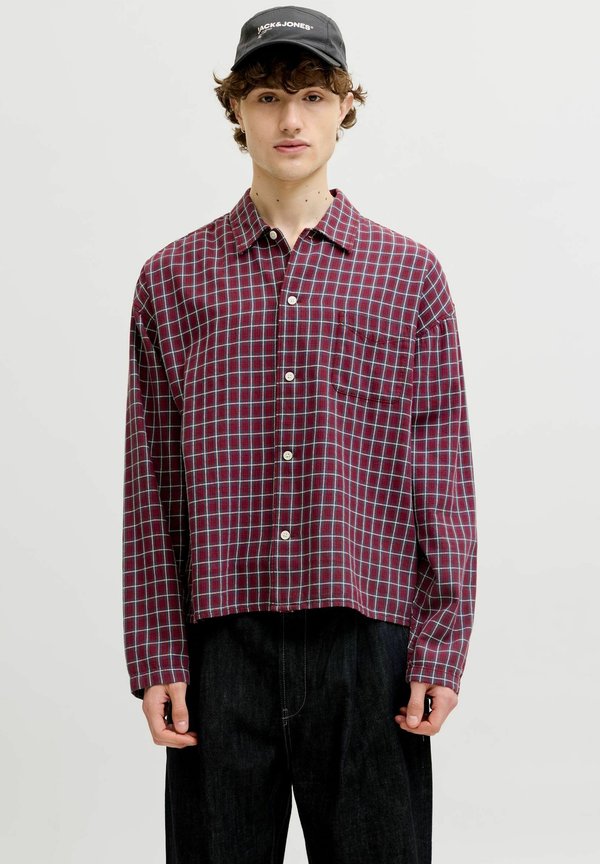 Jack & Jones SHIRT LOOSE FIT SHIRT - Shirt - tibetan red
