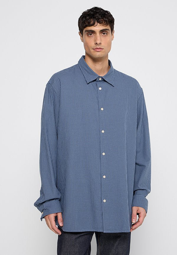 Marc O'Polo KENT COLLAR LONG SLEEVES NO POCKET ROUND HEM BIG  TAL