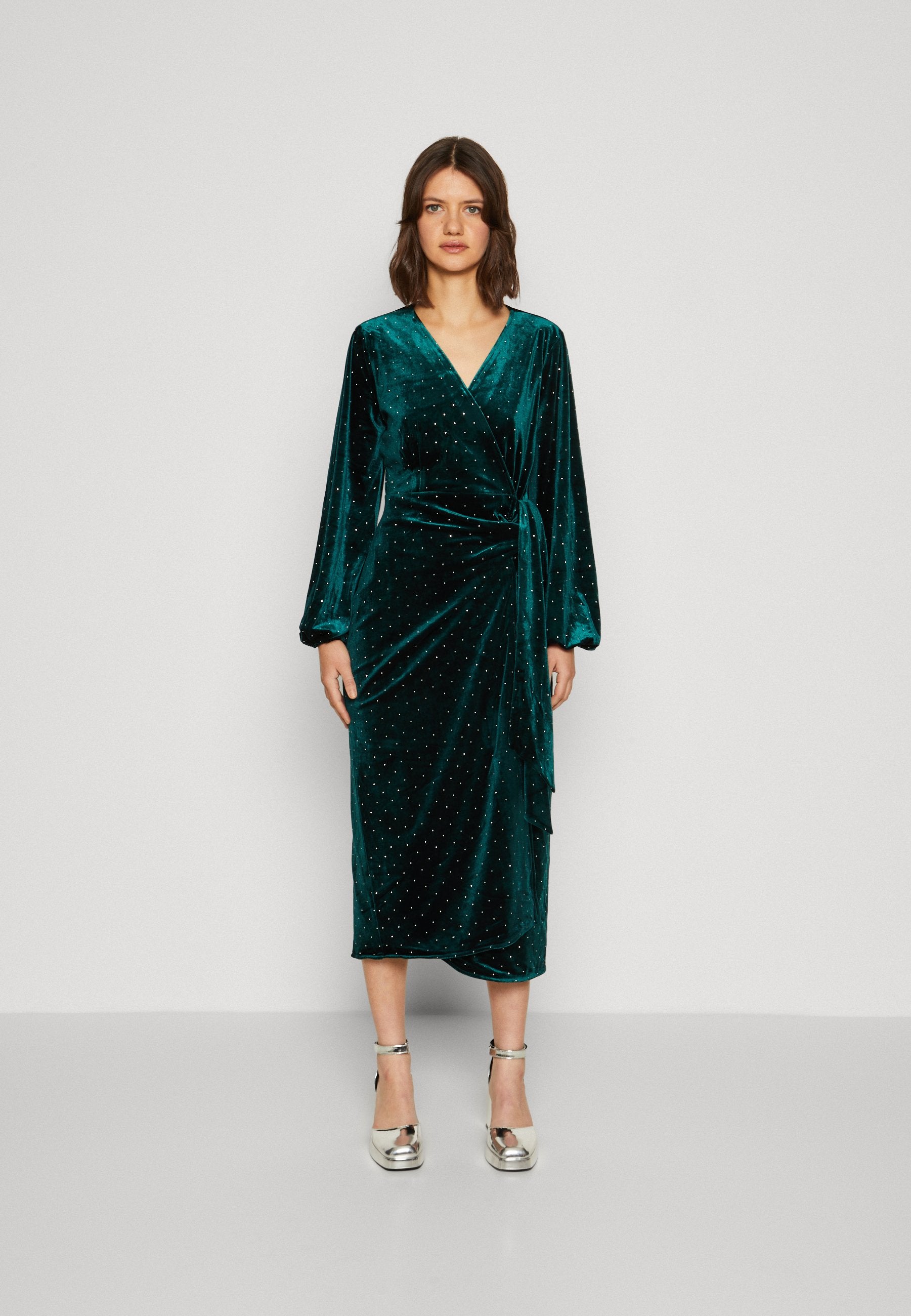 Never Fully Dressed VIOLET WRAP DRESS