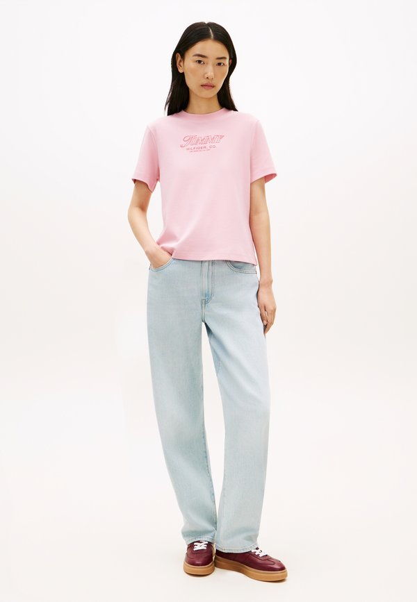 Tommy Hilfiger LOGO INTERLOCK KNIT T-SHIRT