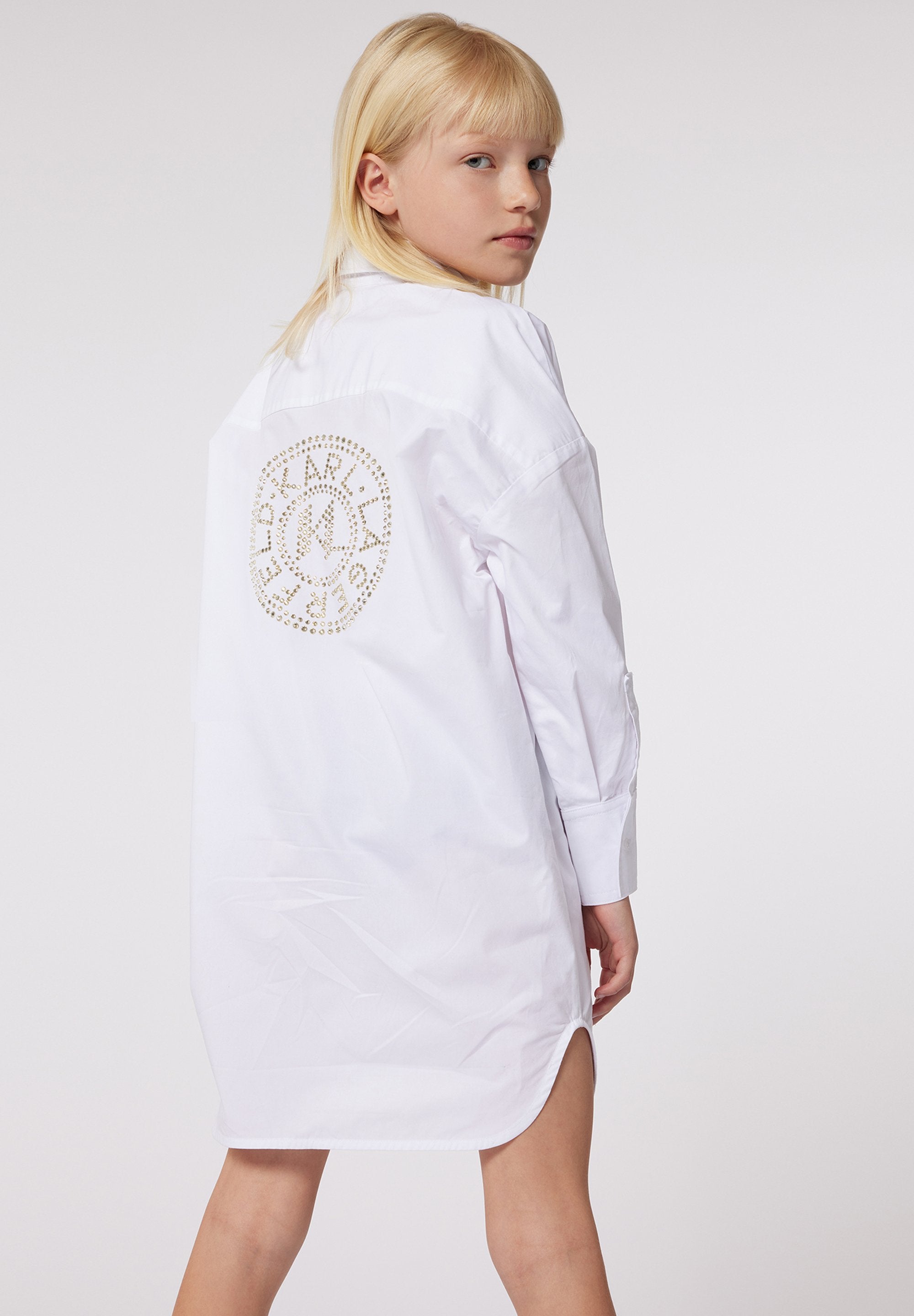 KARL LAGERFELD KIDS Blusenkleid Media 2