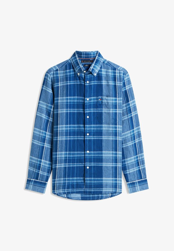 Tommy Hilfiger REGULAR FIT MADRAS CHECK PURE  - Shirt - brisk blue   check
