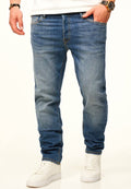 Jack & Jones MIKE ARIS ORIGINAL DENIM HOSE MIT STRETCH JEANS - Straight leg jeans - mb