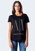 Armani Exchange T-Shirt print Media 1