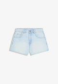 Bershka Denim shorts - light blue